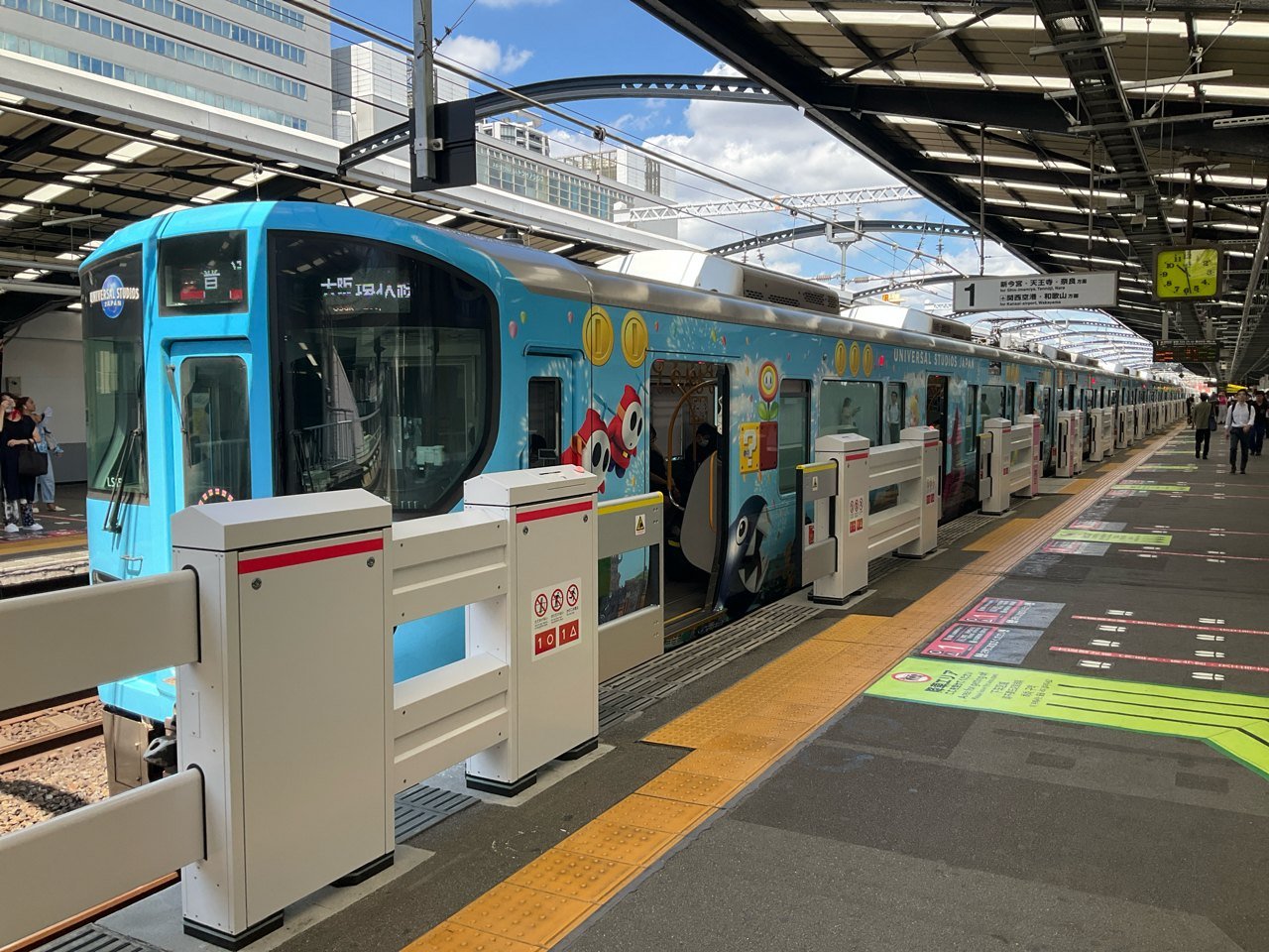 工事名：弁天町１・２＃ホーム柵整備