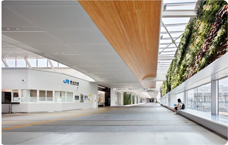 新山口駅南北自由通路