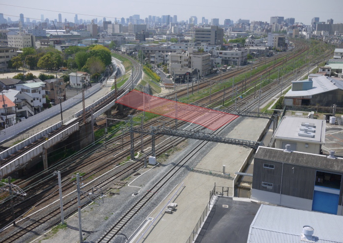 吹田貨物ターミナル駅専用道路