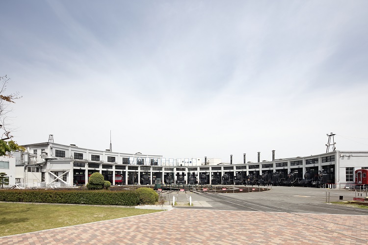 京都鉄道博物館（梅小路扇形車庫）