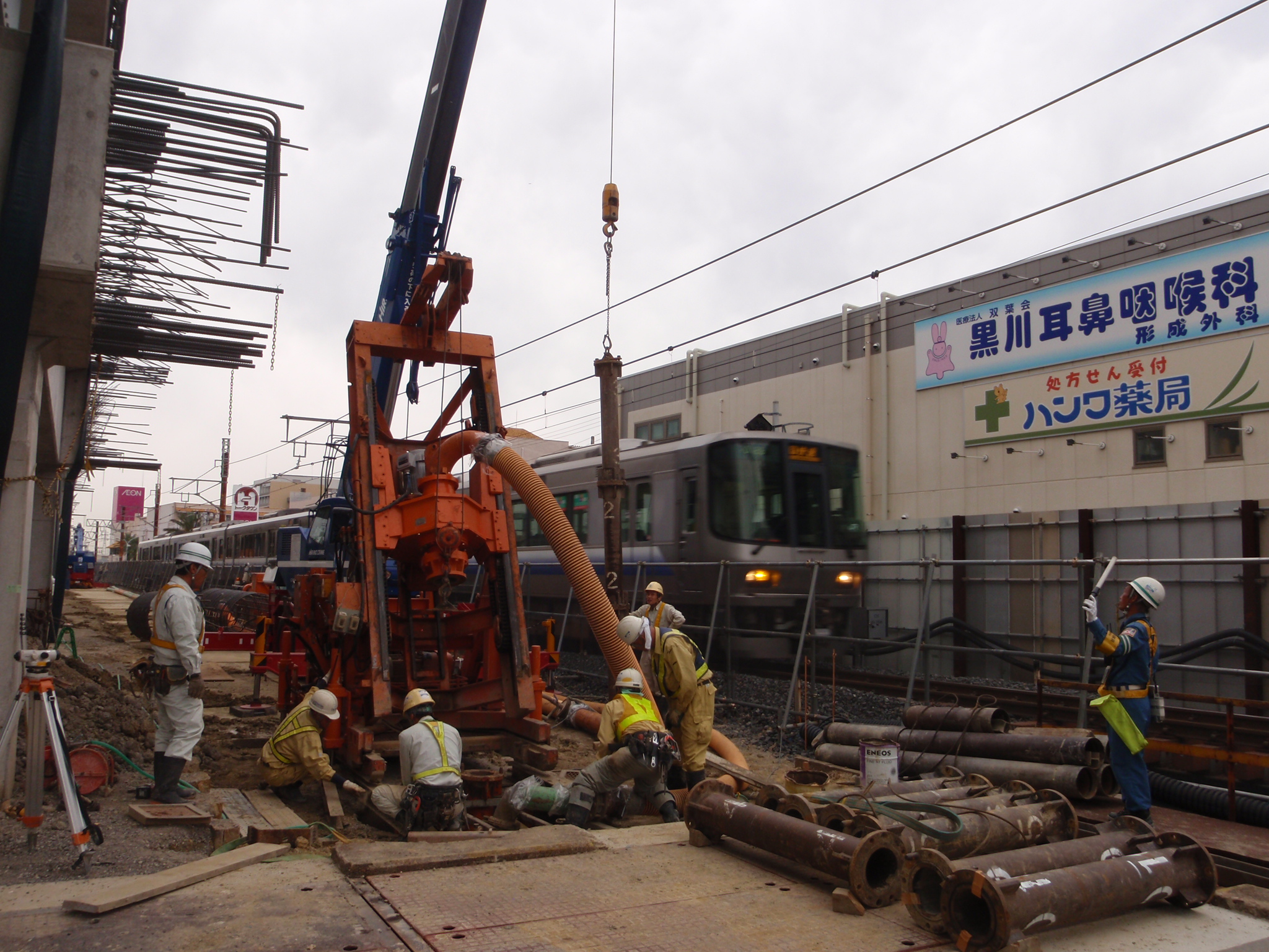 Ⅱ期工事施工状況